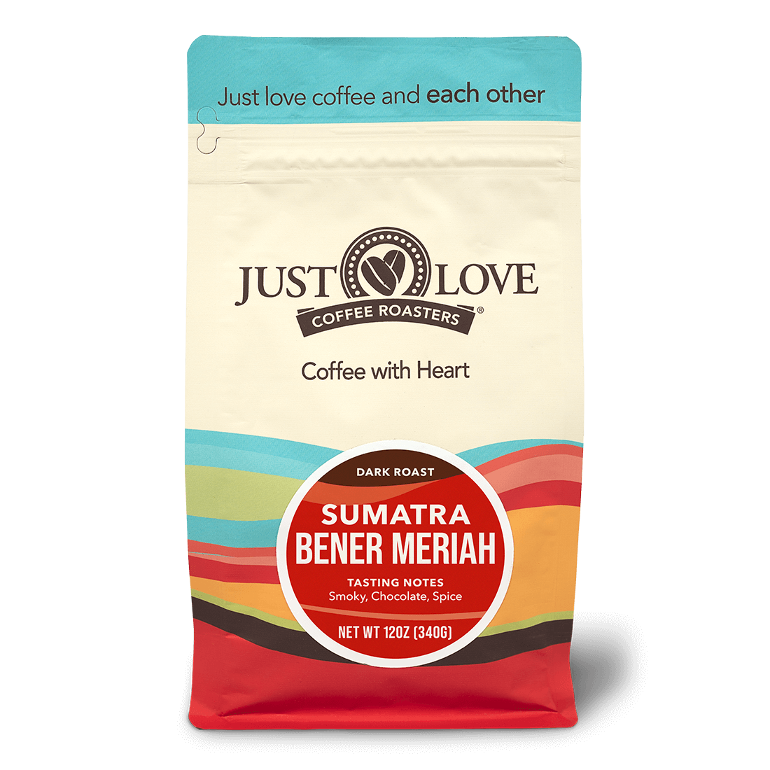 Just Love Coffee Roasters Bener Meriah Sumatra Coffee Blend