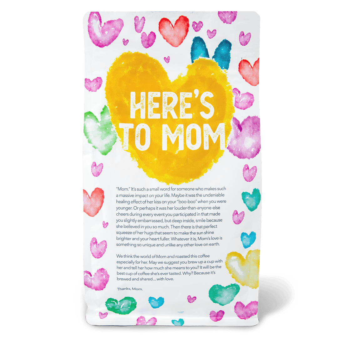 Back view of I Love My Mom Blend Bag