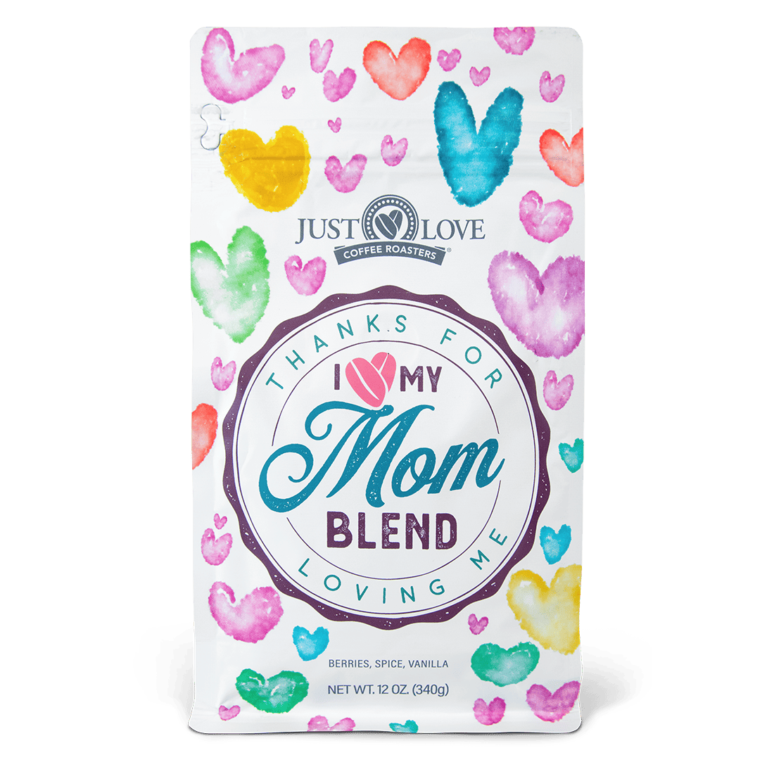 Front view of I Love My Mom Blend Bag