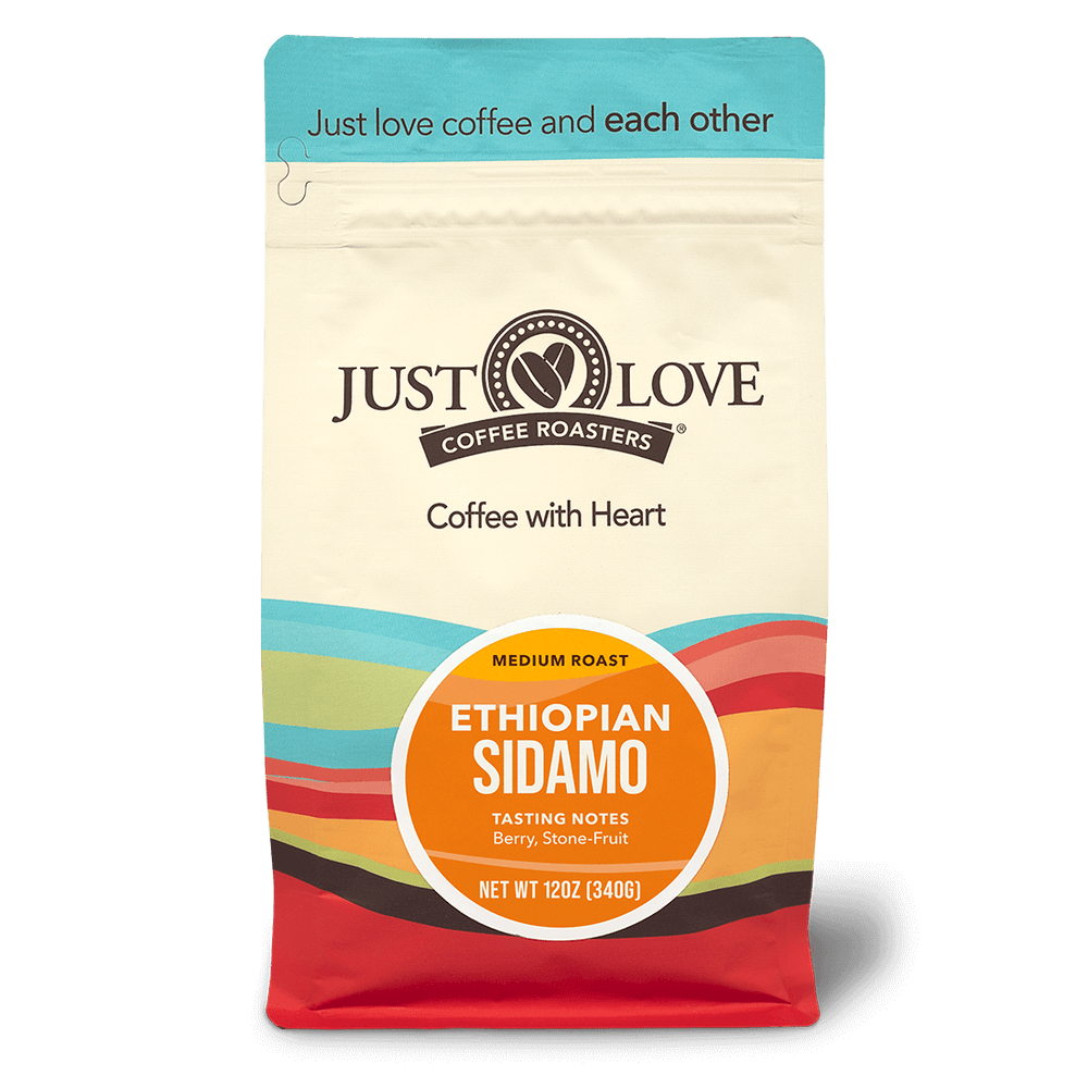 Just Love Coffee Roasters Ethiopian Sidamo Coffee Blend