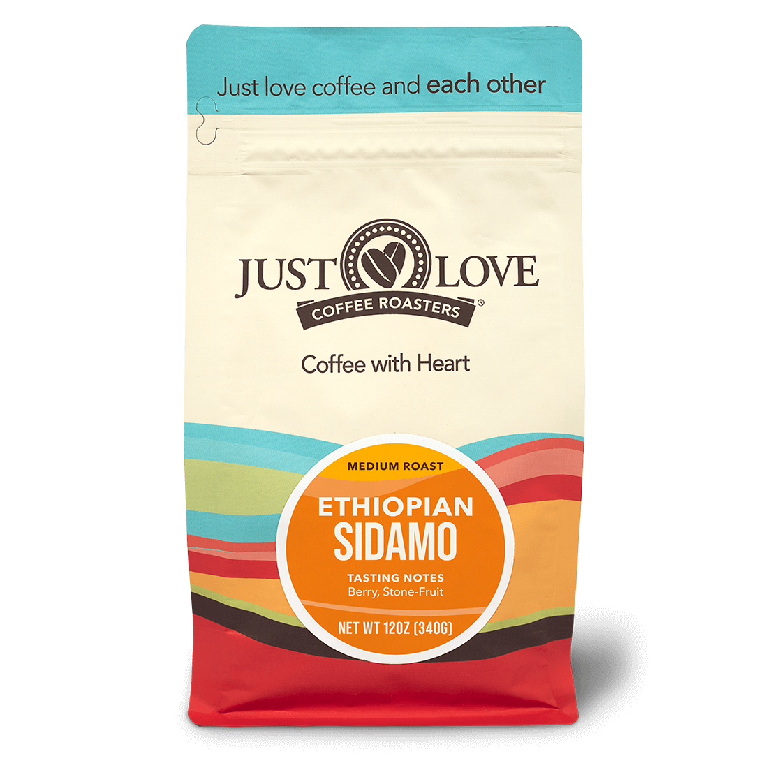 Just Love Coffee Roasters Ethiopian Sidamo Coffee Blend