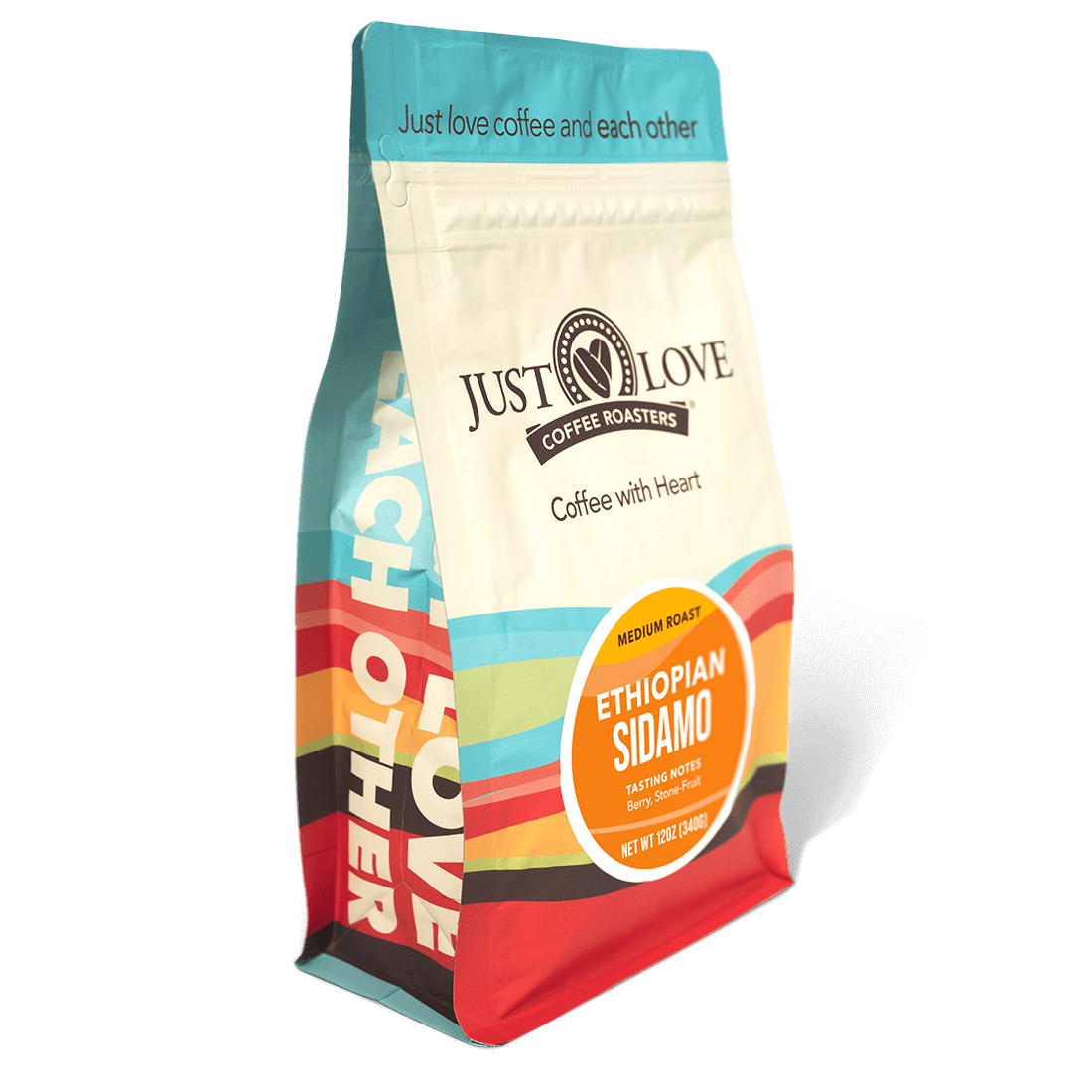 Just Love Coffee Roasters Ethiopian Sidamo Coffee Blend