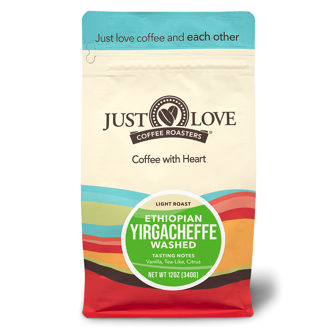 Just Love Coffee Roasters Ethiopian Yirgacheffe - Washed Coffee Blend